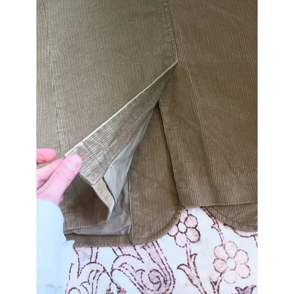 Banana Republic Mens Corduroy Blazer L Tan Academia Old Money Heritage Y2K